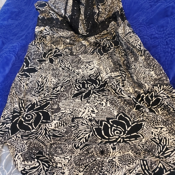 Anthropologie Holding horses black and white dress - Picture 3 of 5